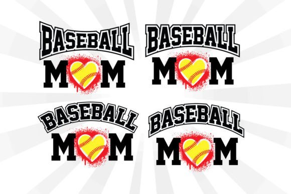 Baseball Mom Svg, Crafts & Graphics