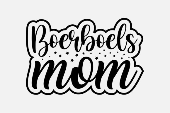 Boerboels Mom SVG Design Sublimation