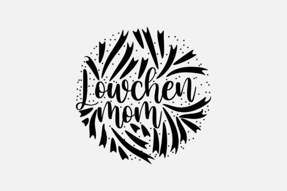 Lowchen Mom SVG: Graphics and Crafts for Creative Publishing