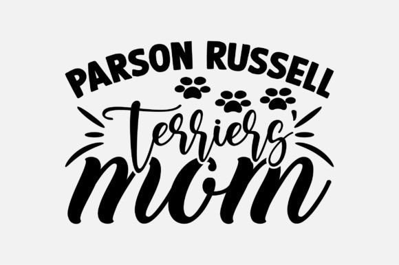 Parson Russell Terriers Mom SVG Design